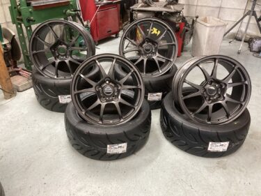 TWSのT66FにSタイヤのA050の組み合わせ。