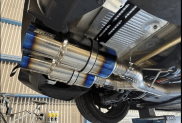 FK8シビックタイプR　RSEチタンマフラー