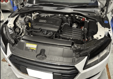 アウディTT 白煙対策