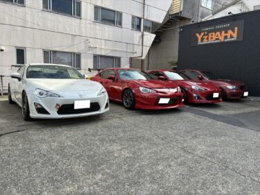 かなり豊富な車種の当店のお客さま。