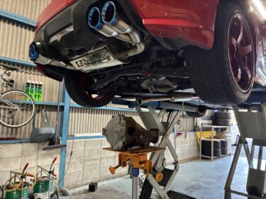 FT86前期型のファイナル交換。