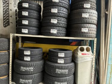 季節も良くなって多くのタイヤ注文ありがとうございます。